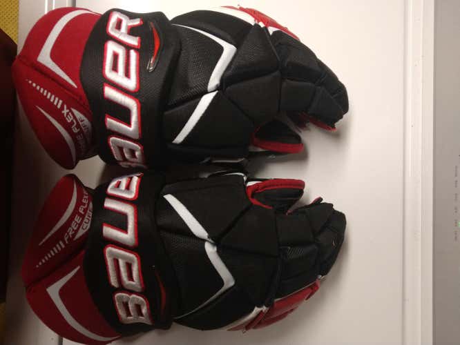 Used Senior Bauer Vapor 1X Gloves 15"