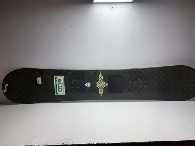 Used 5150 Cyclone 157 Cm Snowboard Mens Boards