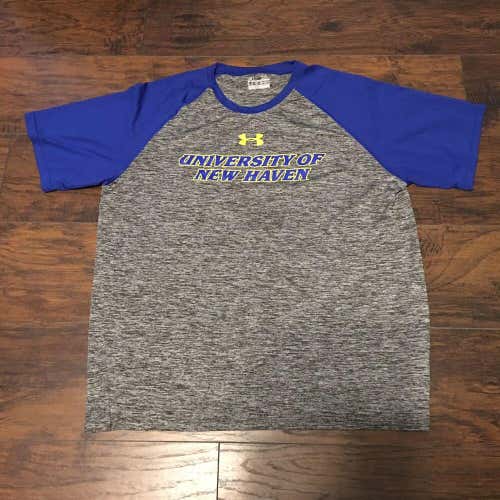 University of New Haven NCAA Under Armour School Heat Gear Sports Tee Shirt SzXL