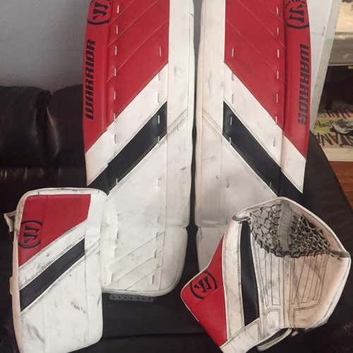 Used 31+1" Warrior Regular Ritual G4  Goalie Full Set