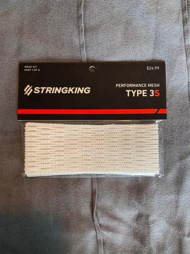 Rare Stringking 3S Semi-Soft Mesh White
