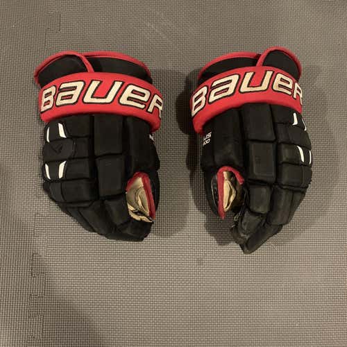 Black Red Senior Bauer Nexus N2900 14"  Gloves 4 Roll