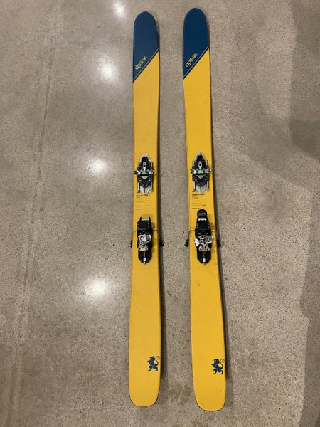Used Men's 2017 DPS Alpine Touring Wailer Tour1 Skis With Bindings Max Din 10