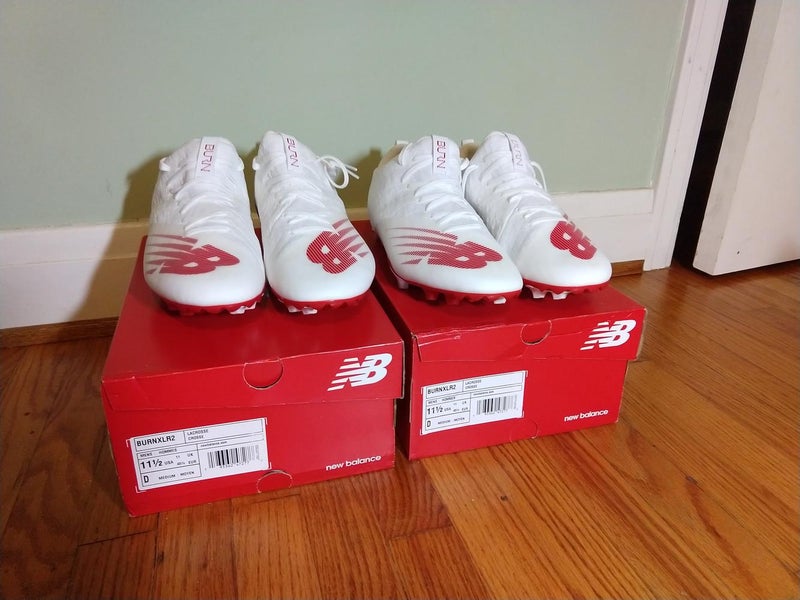 New Adult Men's Size 11.5 (Women's 12.5) New Balance BurnX2 Low Cleats