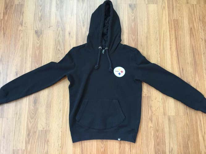 Pittsburgh Steelers NFL SUPER AWESOME '47 Women's Size Small Pullover Hoodie!
