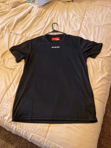 Black Adult Large CCM Shirt