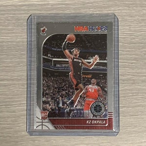 KZ Okpala Miami Heat 19-20 Hoops Premium Stock Rookie Card RC #226
