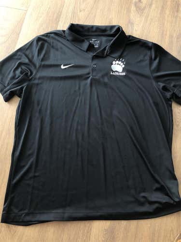 Black Adult Dri Fit XXL Nike Polo