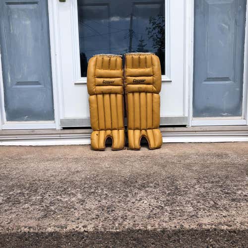 1977 Junior pro Cooper Goalie Leg Pads