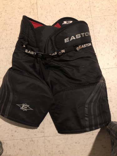 Black Junior Medium Easton Stealth S3 Hockey Pants