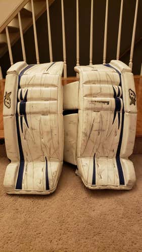 Blue Used Intermediate 27" Brian's Brian’s gnetik Goalie Leg Pads