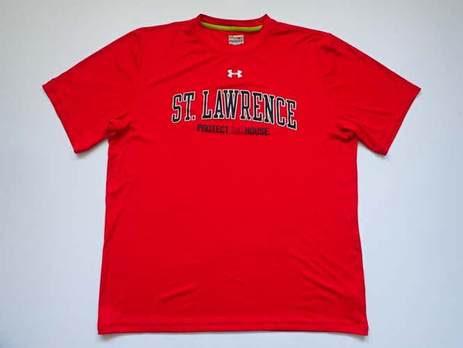 St Lawrence Saints NCAA Pro Stock Ice Hockey Player Coach Rink Shirt Speedwick