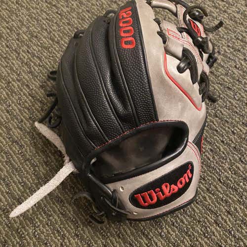 Black Used Infield A2000 11.25" Baseball Glove