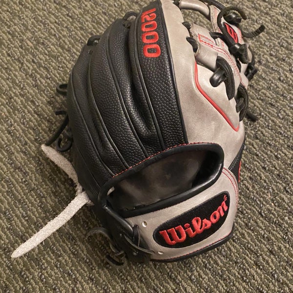 Black Used Infield A2000 11.25" Baseball Glove