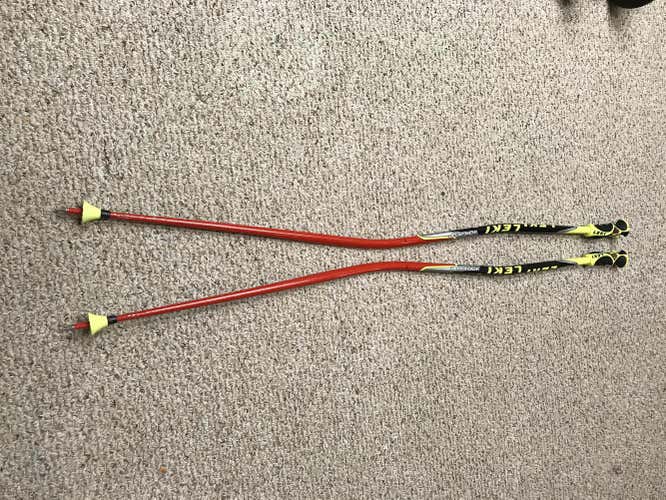 Used 52in (130cm) Leki Racing World Cup - GS Ski Poles