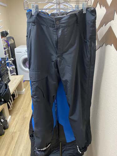 SYNC Full Side Zip Black Race Ski Pants Men's Medium