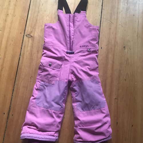 Pink Youth Size 3T Burton Ski Pants