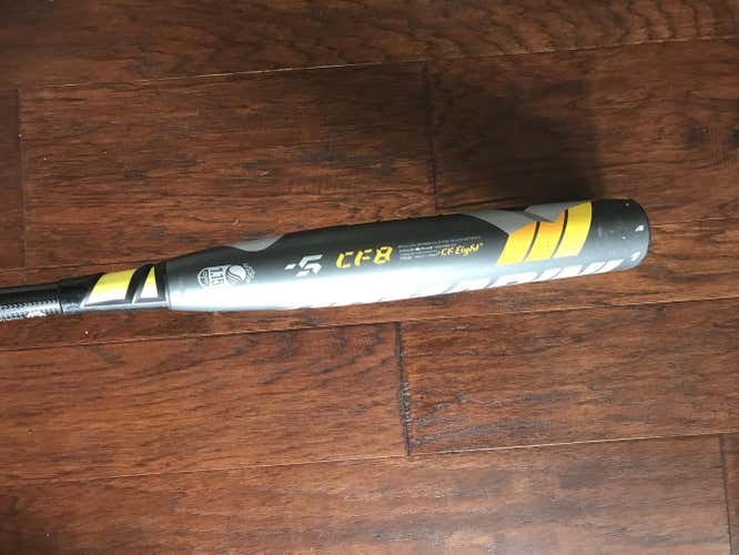 Used USSSA Certified DeMarini CF8 Bat (-5) 27 oz 32"