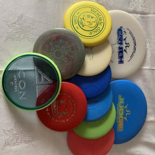 Dynamic discs, Latitude 64, West side, Innova, Icon Disc Golf Mini Markers And Junior Discs