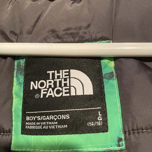 Green Youth Large The North Face Jacket