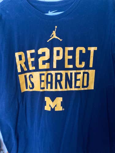 Blue Adult XL Jordan Shirt