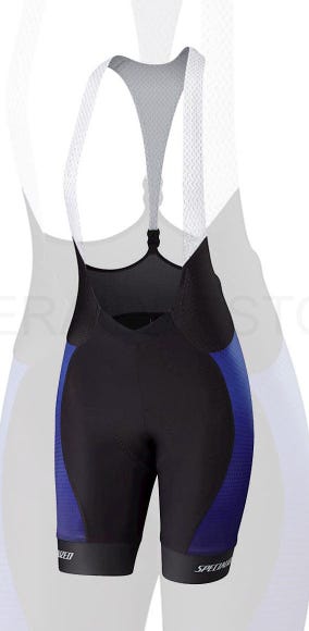 Specialized Women's Cycling SL Pro Bib Shorts Team Indigo Fade - Medium