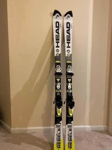 Used HEAD Racing World Cup Rebels i.SL RD Skis Max Din 14