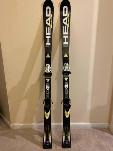 Used HEAD Racing World Cup Rebels i.SL RD Skis Max Din 11
