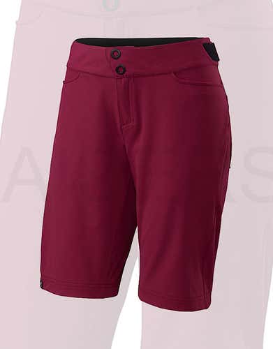 Specialized Women's Andorra Comp Shorts Burgundy - Medium