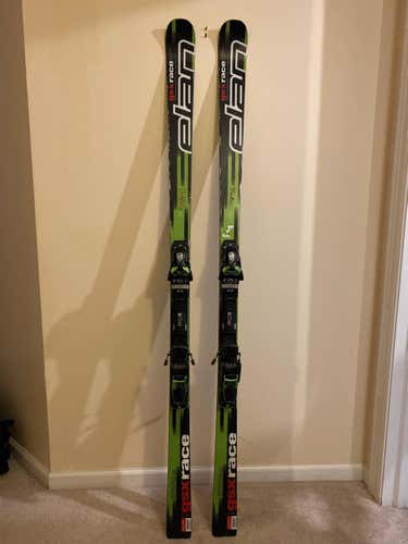 Used Elan Racing Skis Max Din 17