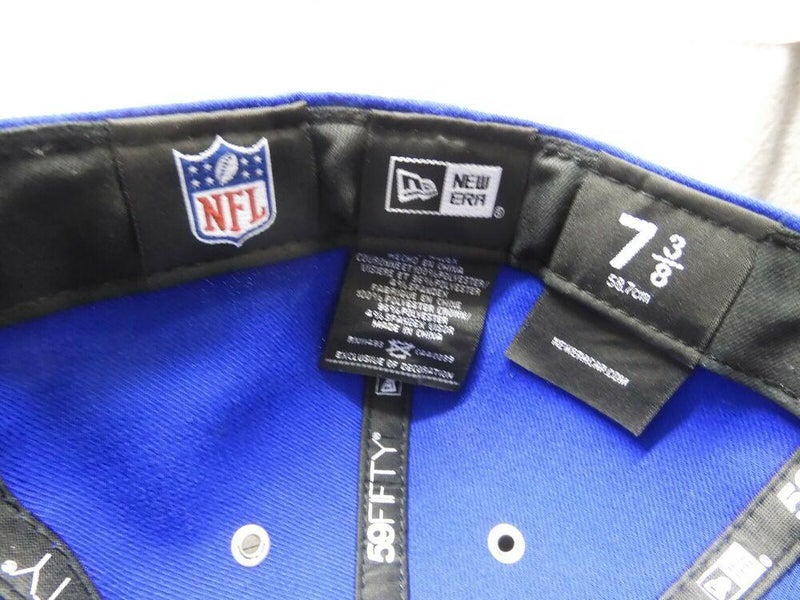 NWS New York Giants 2016 NFL Draft New Era 59fifty 3/8