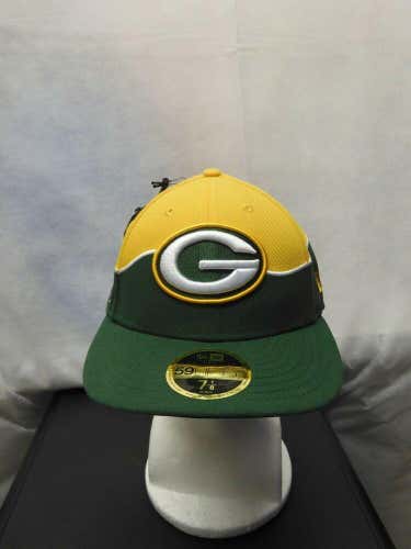NWS Green Bay Packers 2019 NFL Draft Hat New Era Low Profile 59fifty 7 1/8