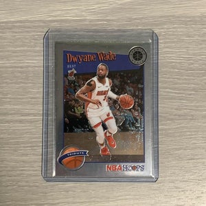 Dwyane Wade Miami Heat 19-20 Hoops Premium Stock Tribute #287