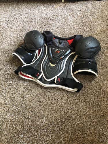 Senior Medium Bauer Vapor 1X Shoulder Pads