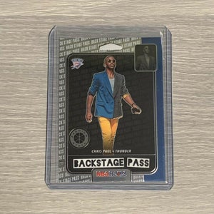Chris Paul OKC Thunder 19-20 Hoops Premium Stock Backstage Pass Insert