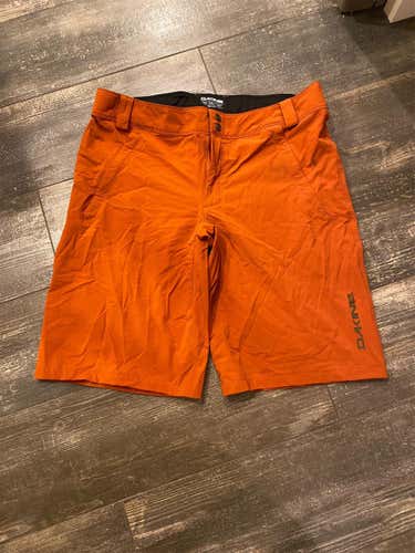 Orange Adult Extra Large Dakine Bike Shorts