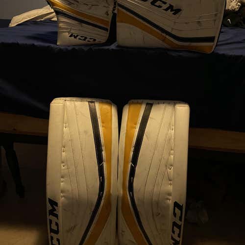 Used 34" Regular Goalie Full Set