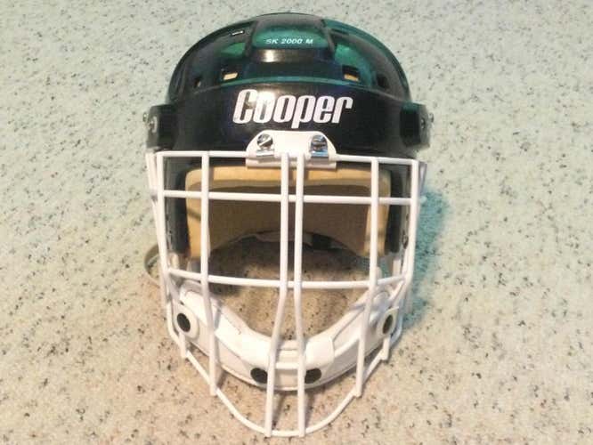 Black Cooper Goalie Helmet