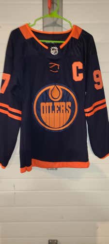 Edmonton  Oilers  Connor McDavid Navy Blue Jersey