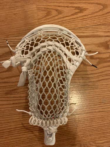 White Used Attack & Midfield STX Strung Stallion 700 Head