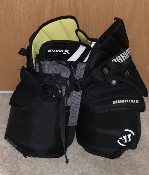 Used Junior Medium Warrior Ritual X Hockey Goalie Pants