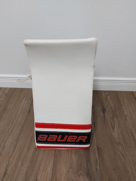 White Used Senior Bauer Regular Pro Stock
