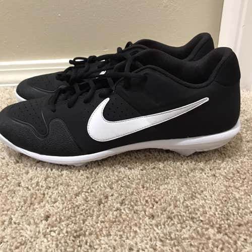 Black Nike Huarache Varsity Size 12 (Women's 13) Low Cut