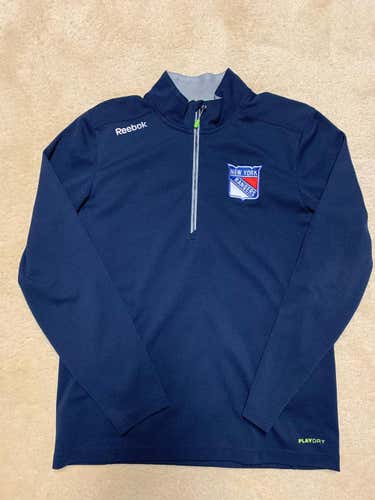 Reebok New York Rangers 1/2 Zip Top Adult Medium