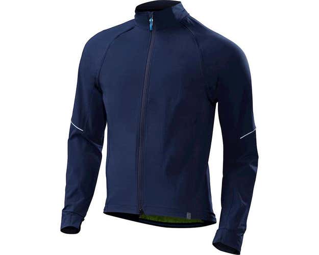 Specialized Men's Deflect Hybrid Cycling Jacket Navy - Medium