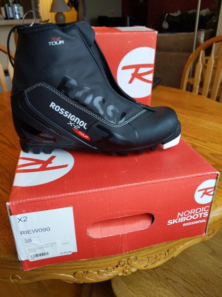 Virtually NEW 8.0 Used Rossignol Cross Country Ski Boots