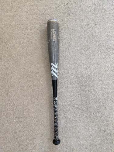 Used Kid Pitch (9YO-13YO) USSSA Certified 2020 Marucci Alloy Posey 28 Pro Metal Bat (-10) 19 oz 29"