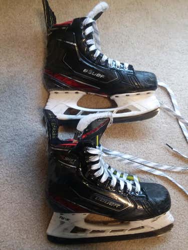 Used Junior Bauer Vapor X Shift Pro Hockey Skates Regular Width Size 5