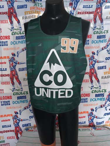 Colorado United Reversible Pinnie/ Jersey #99 Large