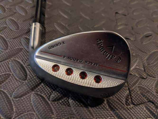 Callaway Mack Daddy 4 Wedge, Right Handed, X Grind, KBS Tour Shaft, 60/12